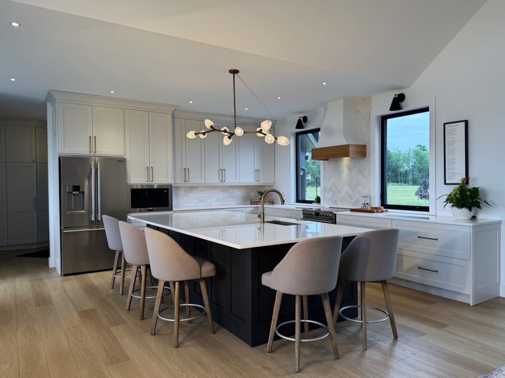 Modern kitchen with island